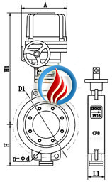 电动防爆蝶阀 (D943H/F,D973H/F)