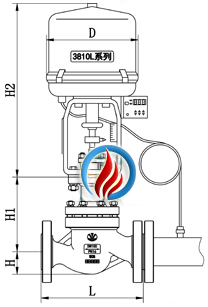 电动温度调节阀(配3810L执行器)