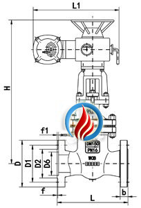 Z941H电动法兰闸阀