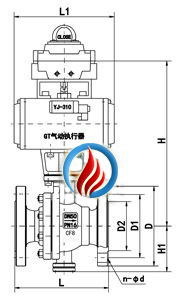 防爆型<strong>气动球阀</strong> (固定式阀体)